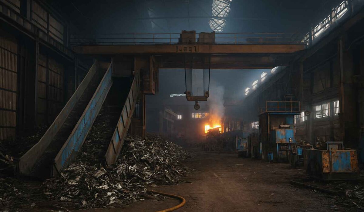 نقش تجهیزات تخصصی در بازیافت و تولید پایدار صنایع فلزی